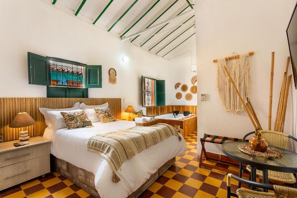Entre Palmas Casa Hotel Santa Fe de Antioquia Eksteriør bilde